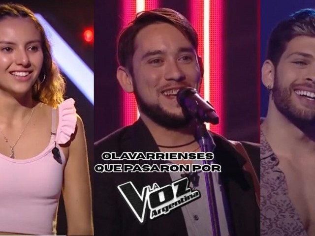 Los olavarrienses que pasaron por La Voz Argentina